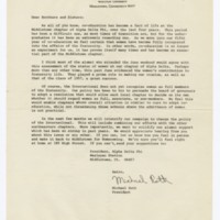 Letter from Michael Roth '77 to Brothers and Sisters, 1977 November_001.jpg